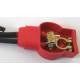 Red cover battery terminal
