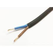Flexible electric cable H03VVH2F 2x0.75 mm2
