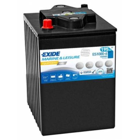 Batterie EXIDE ES1000-6 - 6V 195Ah 900A
