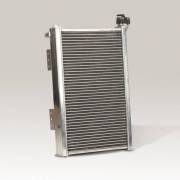 Extra-large radiator for water-cooling electric motors