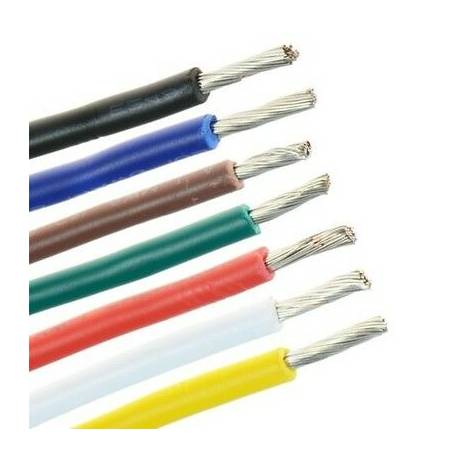 Color flexible 0.75mm2 wirea