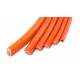 Sheilded orange flexible cable 1500V/2500V
