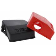 Red cover battery terminal