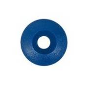 Plastic cup washer 6mm blue